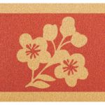 Capacho de Entrada com Flores