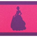 Capacho Modelo Infantil Princesa