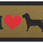 Capacho Modelo I Love Dog